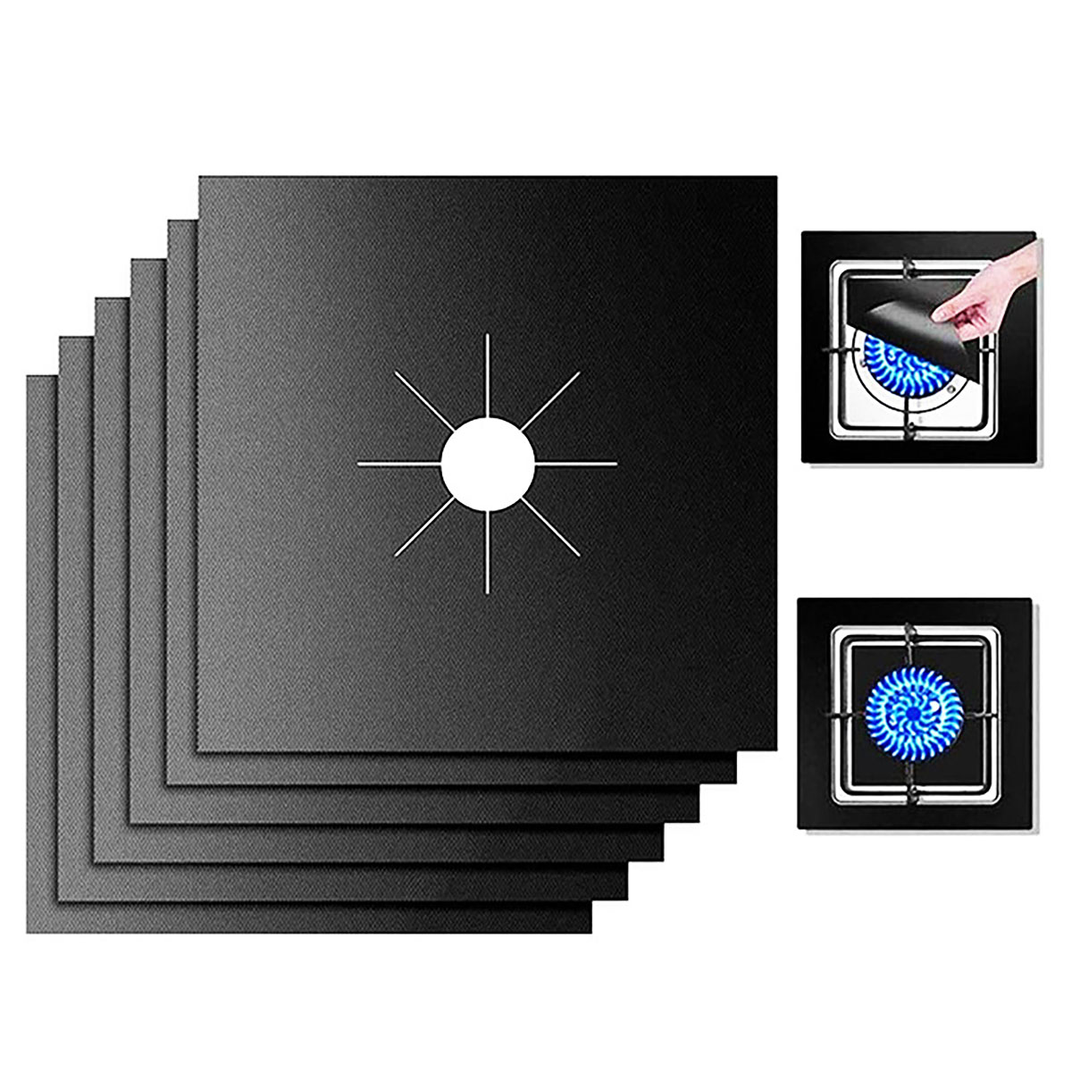 Commercial Kitchen Gas Stove - 4 Piece Gas Stove Protector Cooker