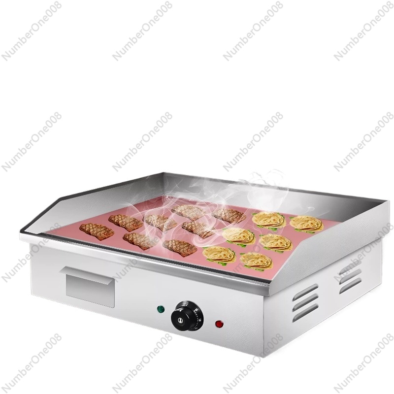 Commercial Kitchen Griddle - 3000W Commercial Electric Griddle Stainless Steel