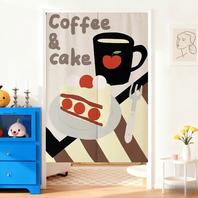 Commercial Kitchen Canopy - VIKAMA Tomato Cat Print Half Door