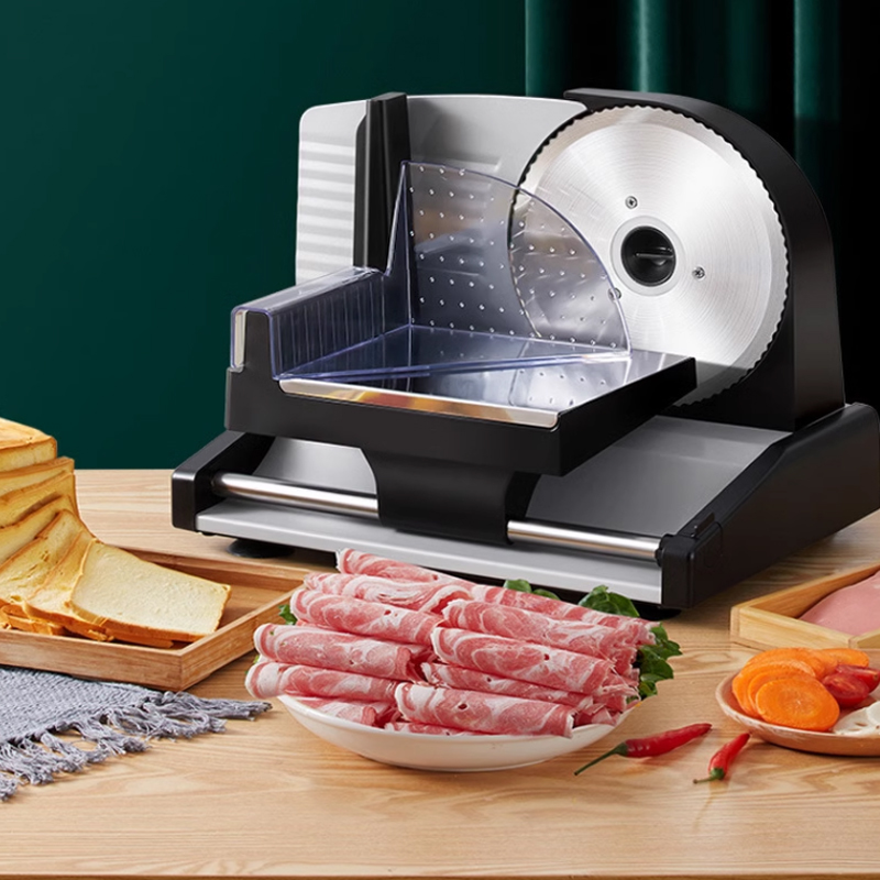 Meat Slicer Machine - 220V Electric Food Slicer Meat Food