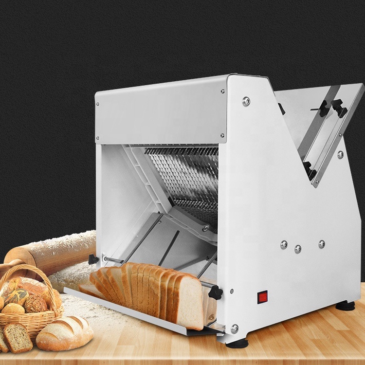 Commercial Bread Slicer - 25pcs 15mm 220v 50 60hz 0.25kw