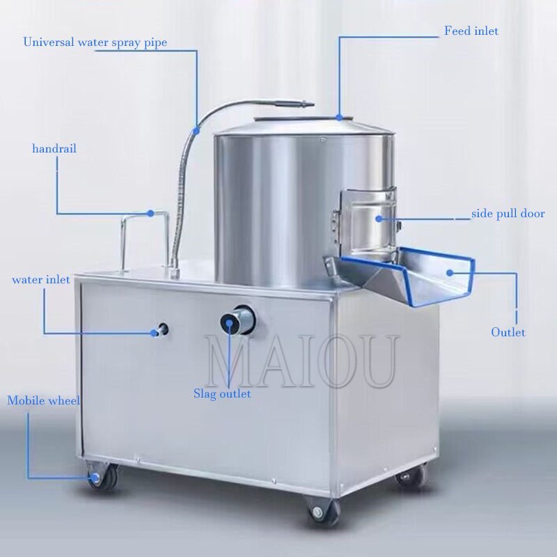 Industrial Taro Peeler Machine – обзор и цена Commercial Potato Peeler