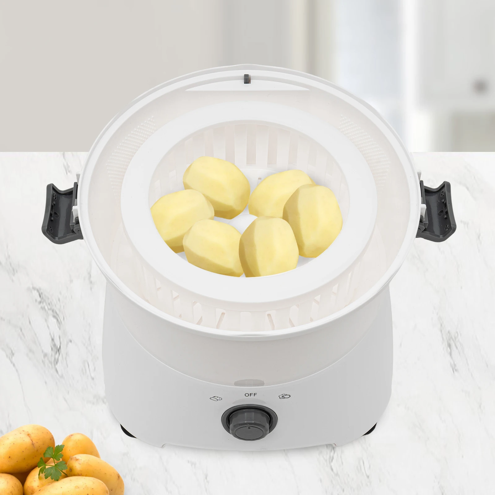 Electric Potato Peeler, 85W Co – обзор и цена Commercial Potato Peeler