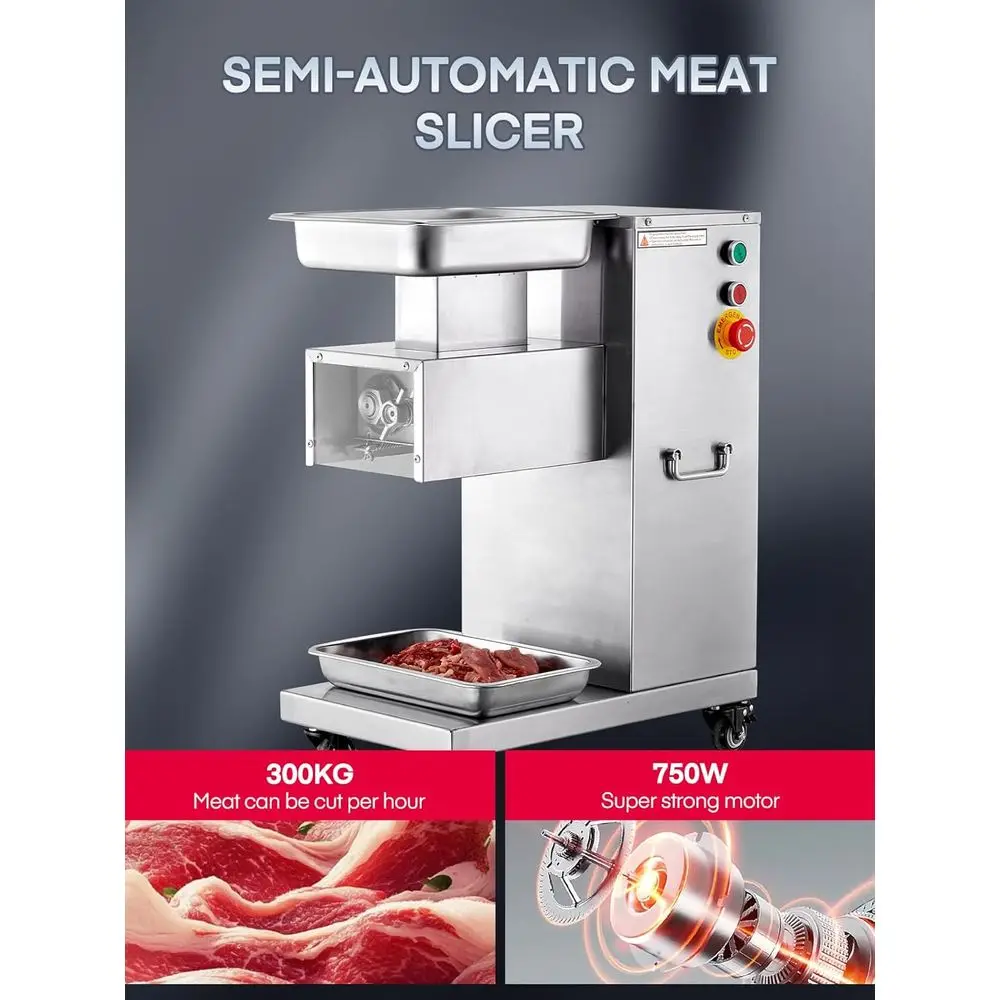 Meat Cutter Machine Commercial – обзор и цена Meat Slicer Machine