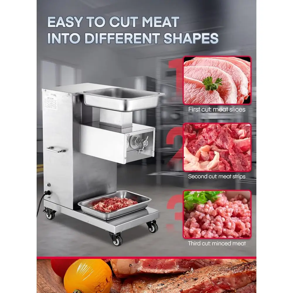 Meat Cutter Machine Commercial – обзор и цена Meat Slicer Machine
