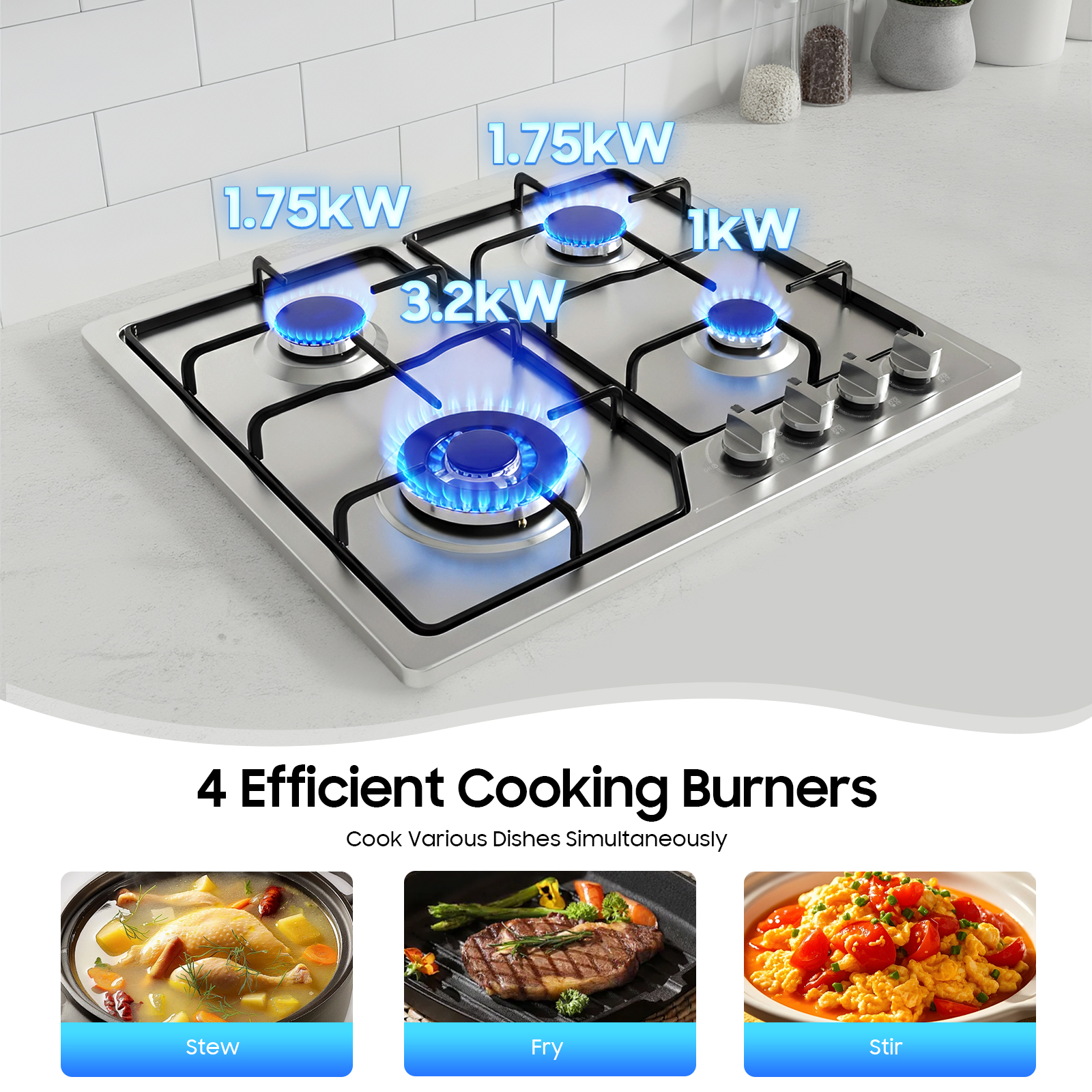 4 Head Eye Stove Gas Stove 58* – обзор и цена Commercial Kitchen Boiler