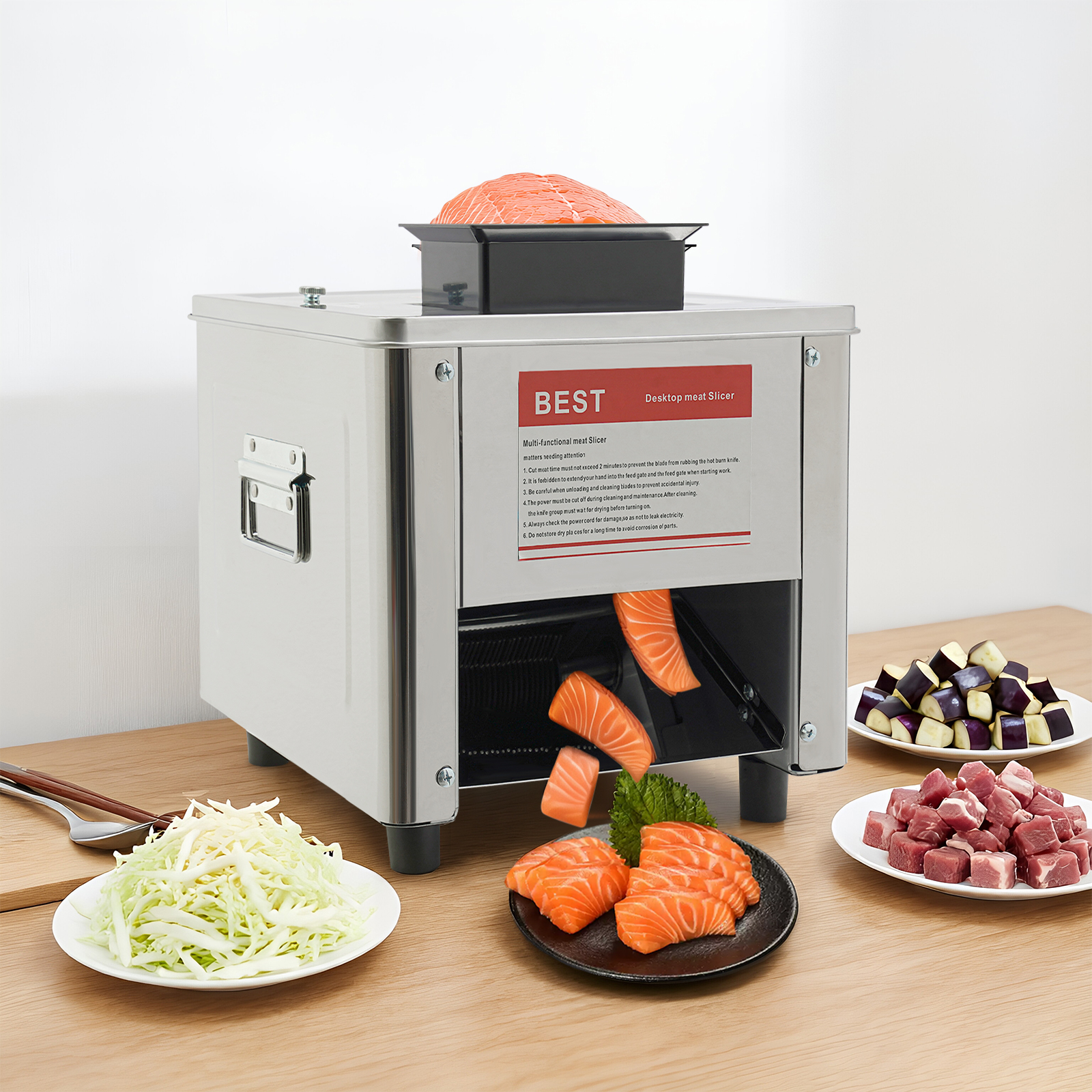 Home Meat Slicer| 2.5mm/10mm B – обзор и цена Meat Slicer Machine
