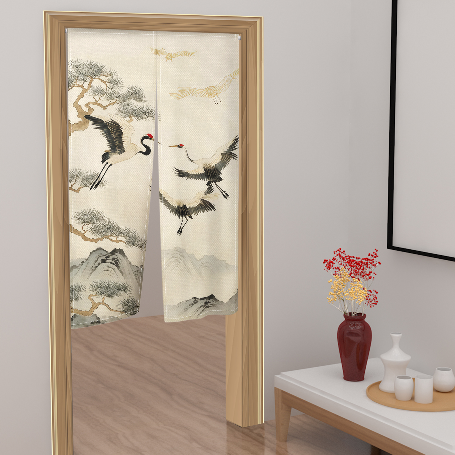 Japanese Style Noren Door Curt – обзор и цена Commercial Kitchen Canopy