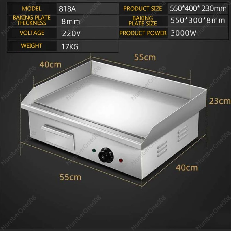 3000W Commercial Electric Grid – обзор и цена Commercial Kitchen Griddle