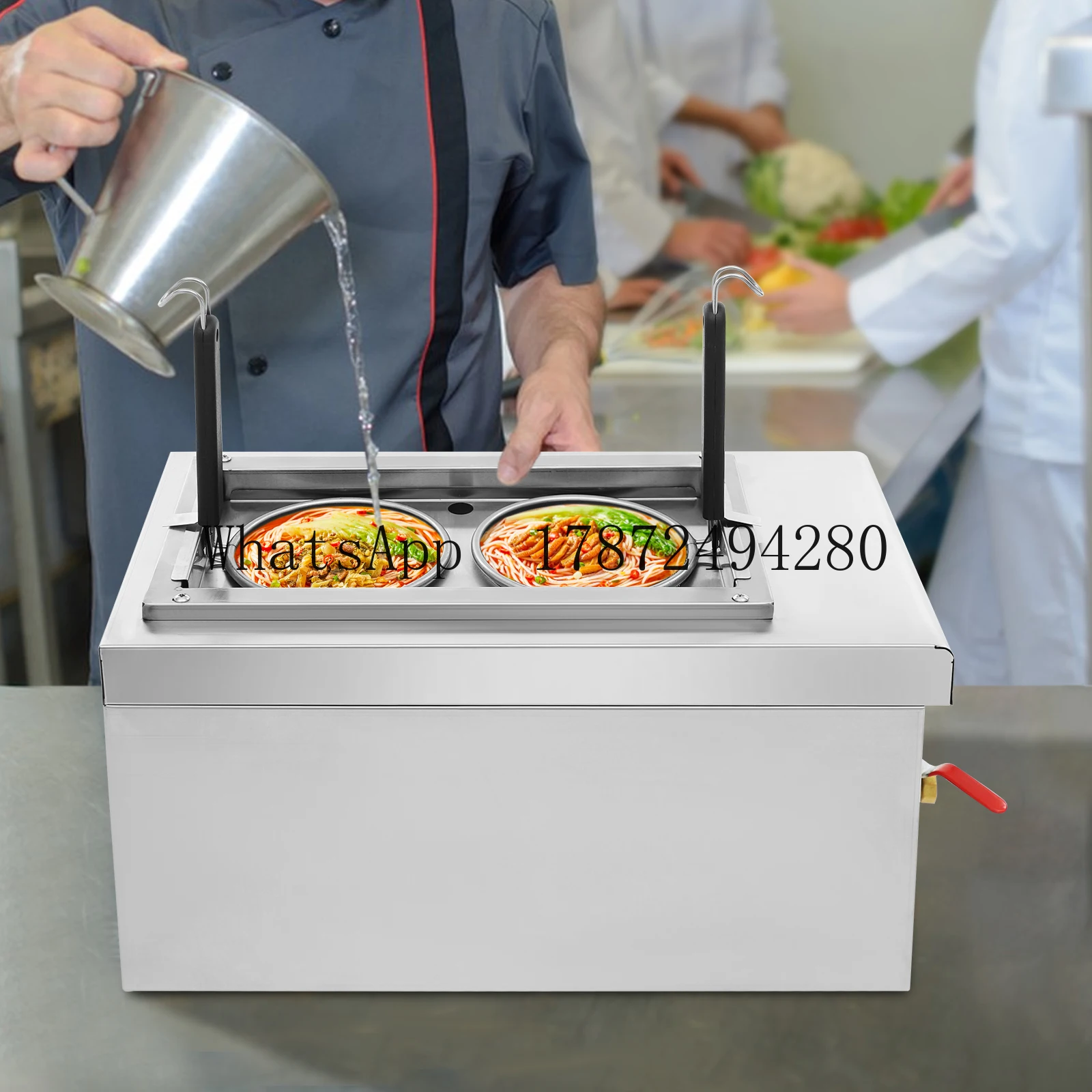 Commercial 2-Pan Electric Nood – обзор и цена Commercial Kitchen Boiler