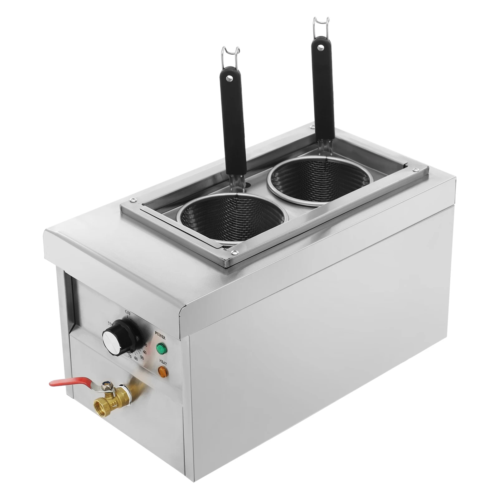 Commercial 2-Pan Electric Nood – обзор и цена Commercial Kitchen Boiler