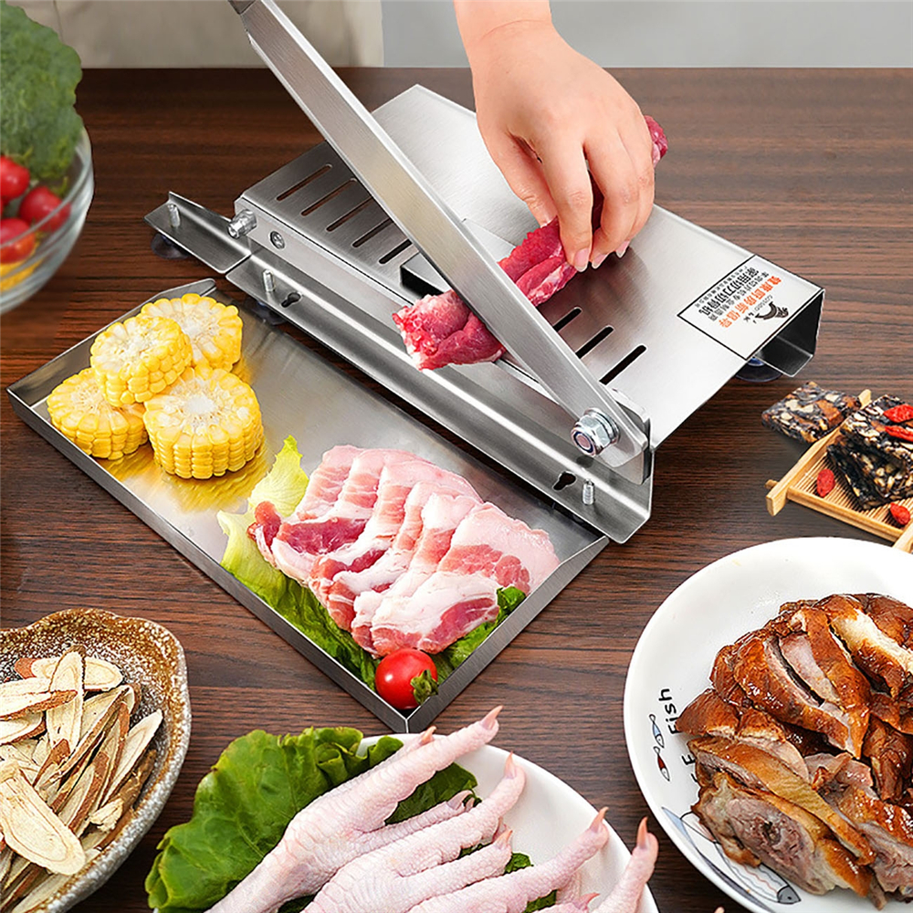 Commercial Manual Frozen Meat  – обзор и цена Commercial Bread Slicer
