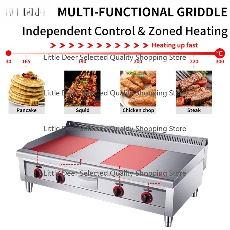 16mm Commercial Restaurant Kit – обзор и цена Commercial Kitchen Griddle