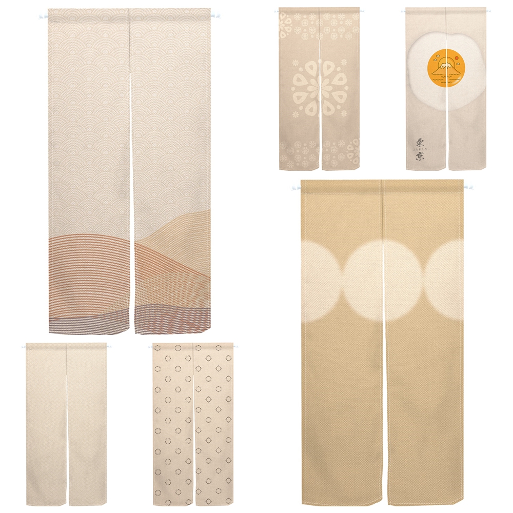 Beige Noren Split Japanese Doo – обзор и цена Commercial Kitchen Canopy