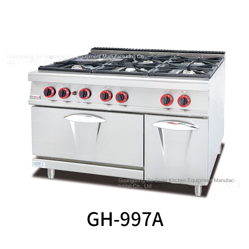 Jie Guan GH-797A Commercial Ki – обзор и цена Commercial Kitchen Gas Stove
