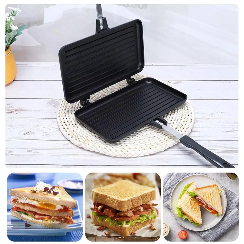 Double-Sided Frying Pan Non-St – обзор и цена Crepe Maker Griddle