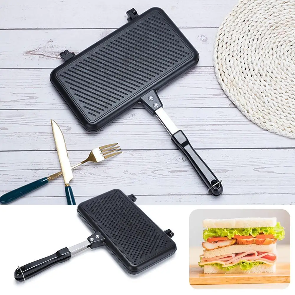 Double-Sided Frying Pan Non-St – обзор и цена Crepe Maker Griddle