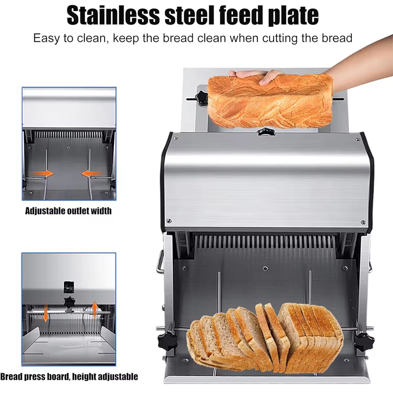 Electric Toast Slicer Commerci – обзор и цена Commercial Bread Slicer