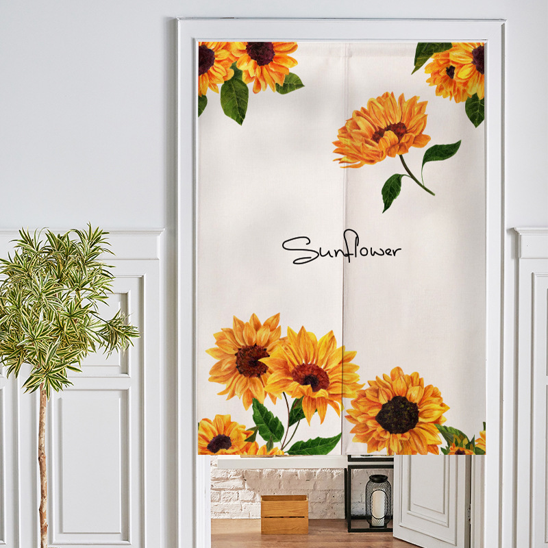 Sunflower Door Curtain Yellow  – обзор и цена Commercial Kitchen Canopy