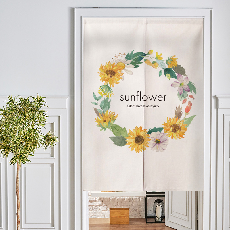Sunflower Door Curtain Yellow  – обзор и цена Commercial Kitchen Canopy