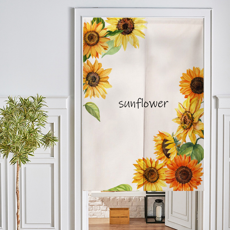 Sunflower Door Curtain Yellow  – обзор и цена Commercial Kitchen Canopy