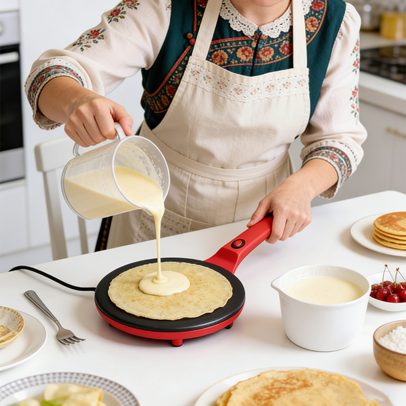 Single-Sided Heating Electric  – обзор и цена Crepe Maker Griddle