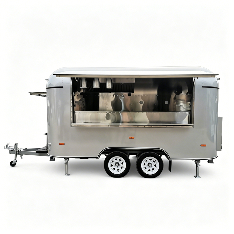 Stainless Steel Food Trailer M – обзор и цена Commercial Kitchen Layout
