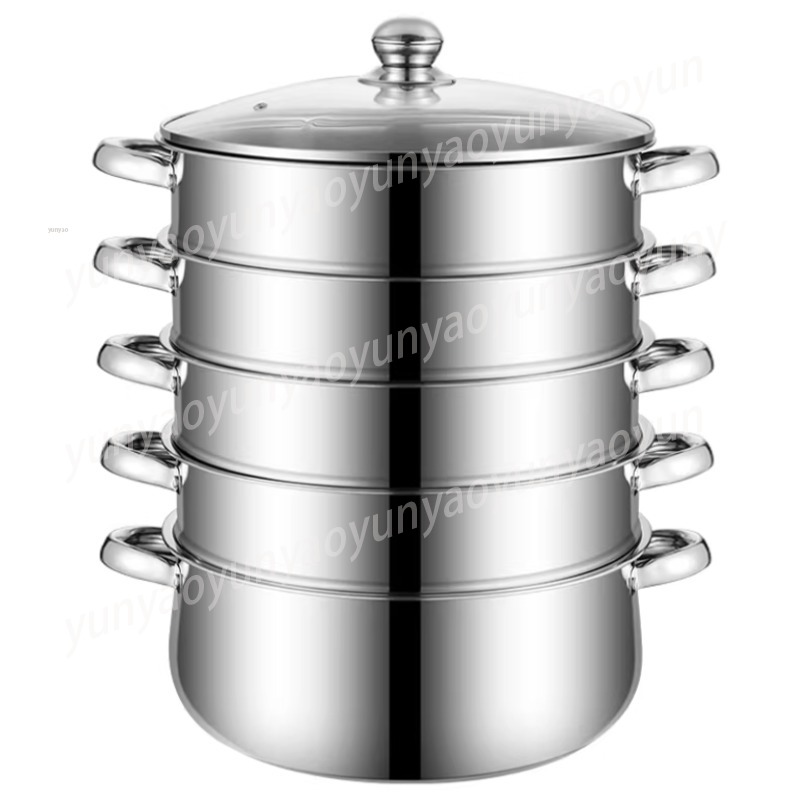 Large Capacity 4-Layer Steamer – обзор и цена Commercial Kitchen Steamer