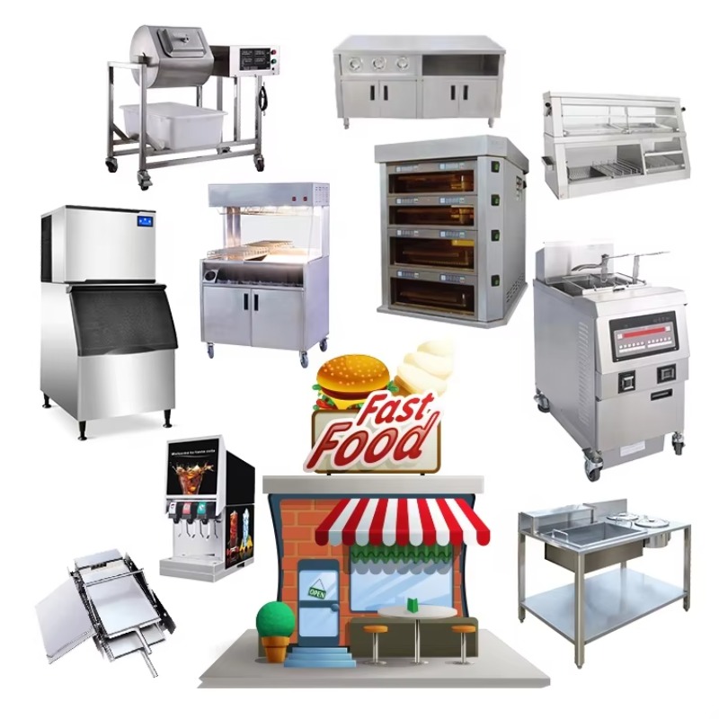 Fast Food Restaurant Equipment – обзор и цена Commercial Kitchen Layout