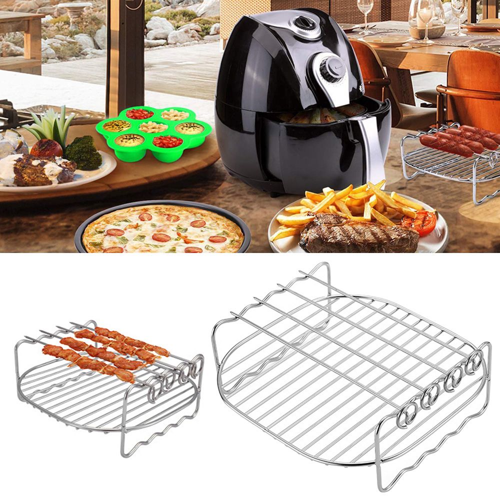 Double-deck Air Fryer Accessor – обзор и цена Commercial Kitchen Steamer