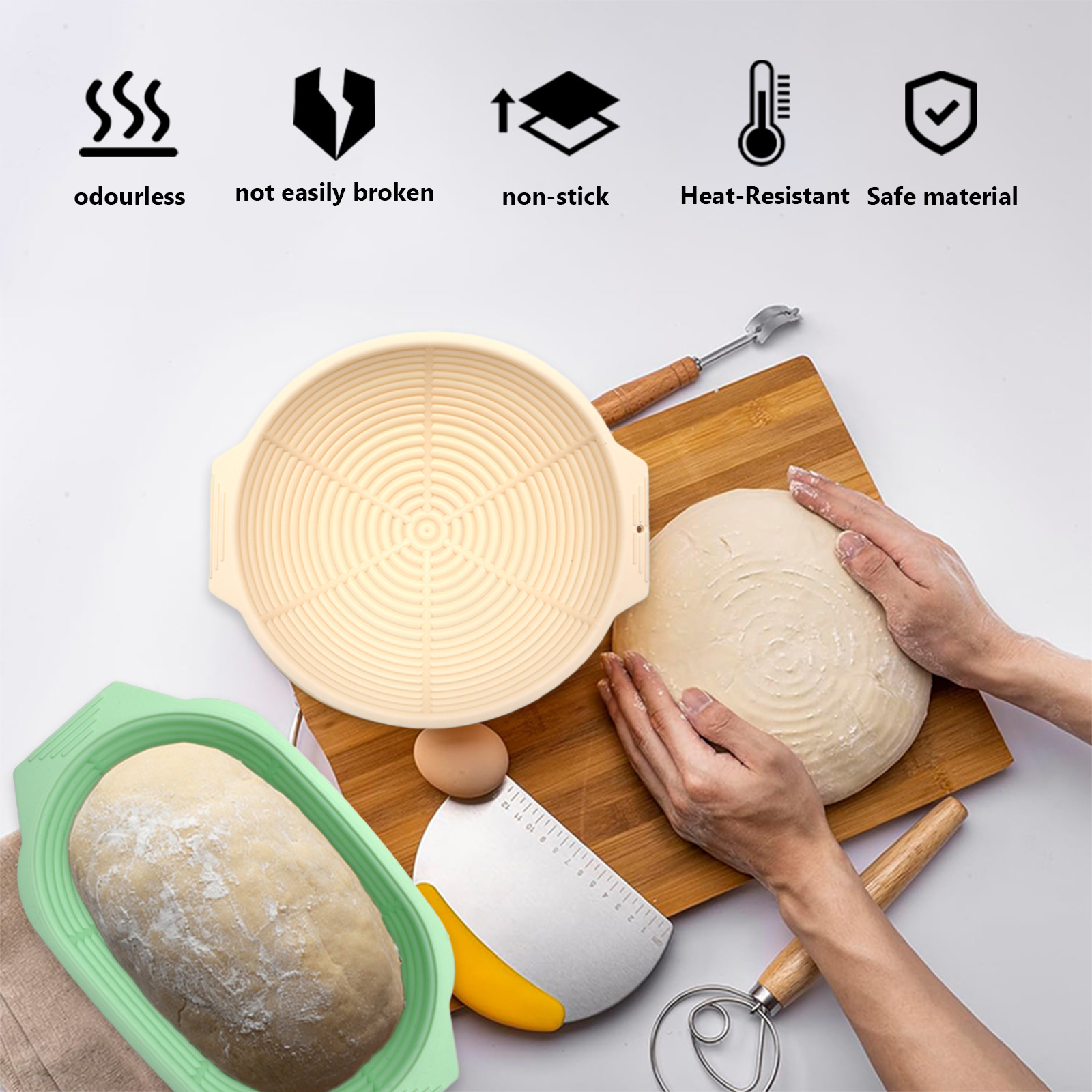 Collapsible Silicone Bread  No – обзор и цена Crepe Maker Griddle