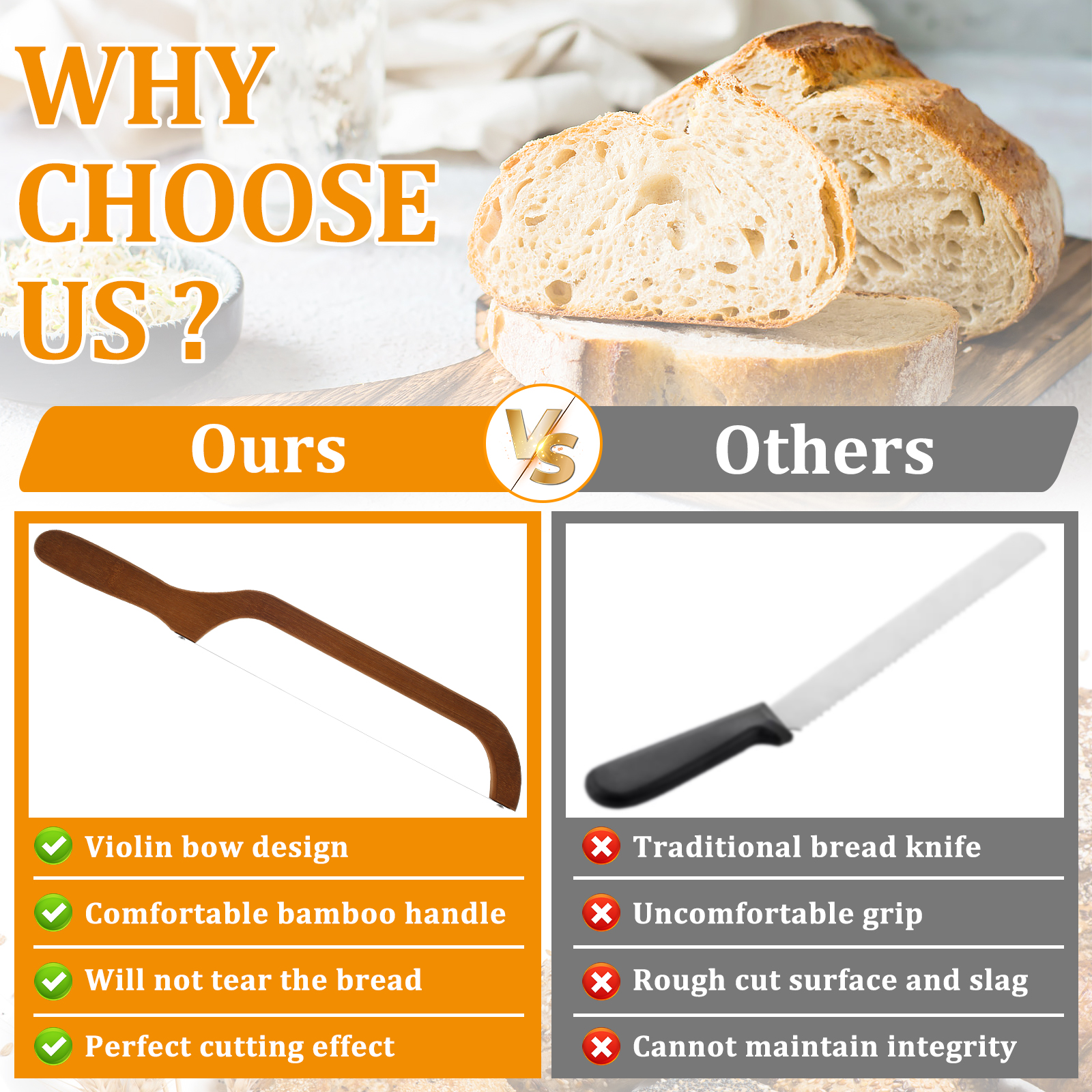 Bread Bow Cutter Serrated Bage – обзор и цена Commercial Bread Slicer